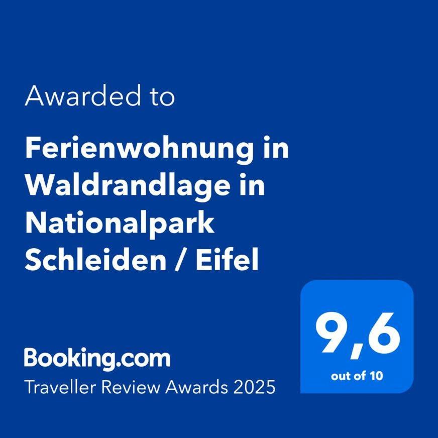 Ferienwohnung In Waldrandlage In Nationalpark Schleiden / Eifel Exterior foto